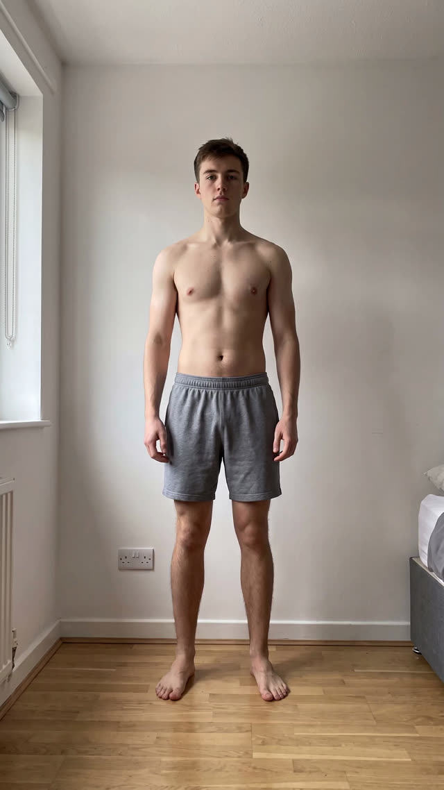Weight loss, first photo