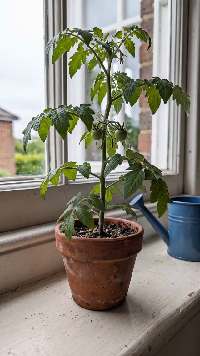 Plants and garden progress photo example
