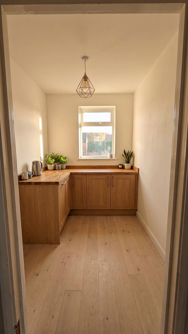 Renovation and DIY progress photo example